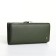 Women's wallet on magnet, green color