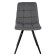 Dining stool Polini Home Berlin SM, gray-black color