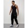 Cargo jeans male, size 50-52, black color