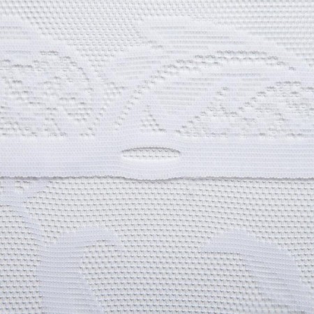 Tulle to the kitchen without a curtain tape 80x175 cm, the color is white, 100% polyester-2