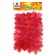 Decor "maple leaf", set 50 pcs, red color