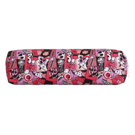 School Penal on the zipper Calligrata "Comic", pink-2