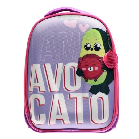 School backpack, 37 x 28 x 19 cm, calligrata to "avocado"-8