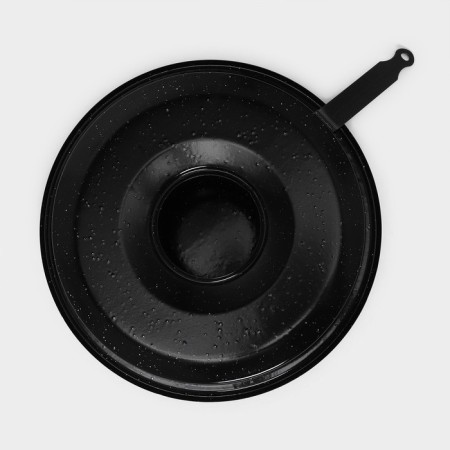 Sleepy-grill Healthy Grill, D = 33 cm, enameled coating, black color-11