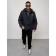 Sports male jacket, size 52, dark blue color