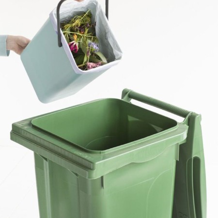 Garbage bucket Brabantia Sort & Go, built -in, mint color, 12 l-3