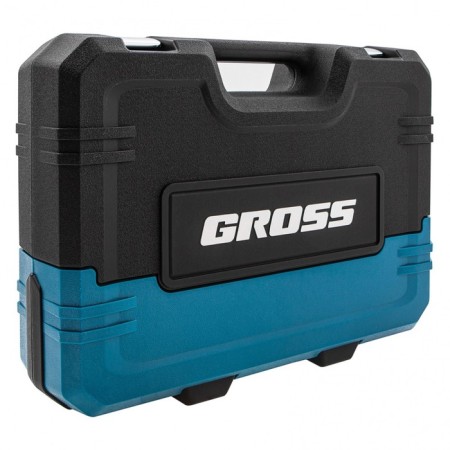 Tool set GROSS 14156, 76 items, 120 teeth, CRV 1/4 ", 1/2"-4