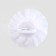 Outlet. Bant for hair on elastic band, white, 11 cm, princesses