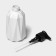 Liquid soap dispenser "City", plastic, 7 × 7 × 15 cm, white