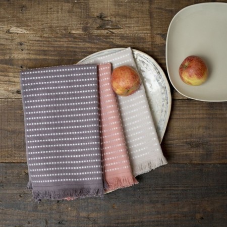 A set of towels "Tons", size 40x60 cm multicolor, 3 pcs-1