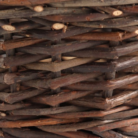 Kashpo wicker, d23xh9cm, brown, willow-3