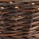 Kashpo wicker, d23xh9cm, brown, willow