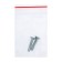 Opening limiter, metal, white