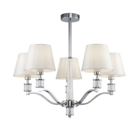Caustra Freya FR5020PL-05CH Clarissa, 610x610x530 mm, E14, 5x40W, chromium color-1