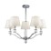 Caustra Freya FR5020PL-05CH Clarissa, 610x610x530 mm, E14, 5x40W, chromium color