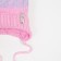 Hat for girls, pink/blue color, size 47-50 cm