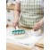 Roller for cutting strips from Konfinetta "Sweetness", 14 × 17 × 4 cm, white color