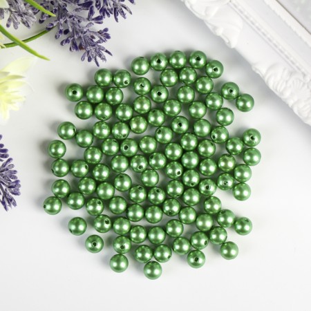 Astra beads 8 mm, set 25 grams, green