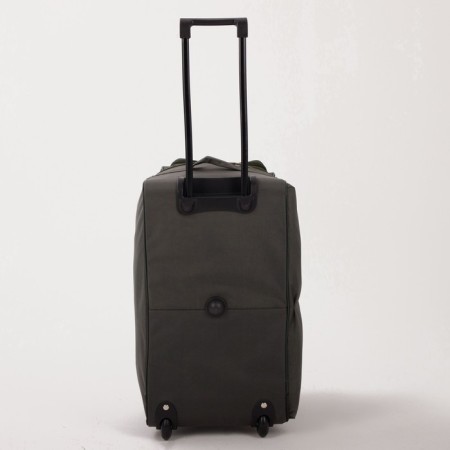 Road bag on wheels, a lightning department, with an increase, 2 outer pockets, a long belt, khaki color-3