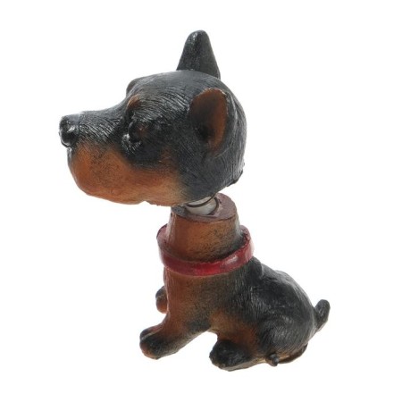 Dog on a car panel shocking his head, SP4-1