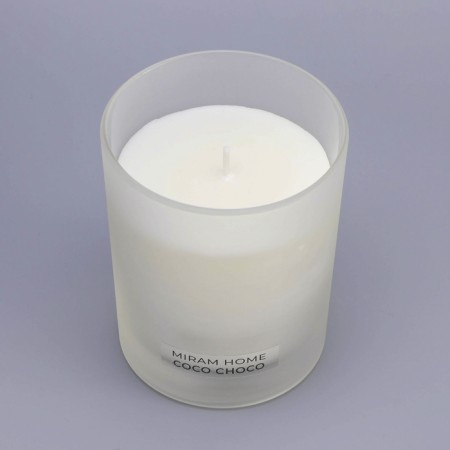 Aromatic candle in the glass "Coco Choco", coconut and chocolate, 200 g-5