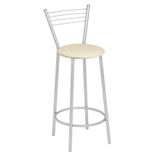 Barrier stool, light beige