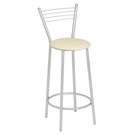Barrier stool, light beige