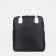 Road bag with lightning, external pocket, suitcase holder, black/white color