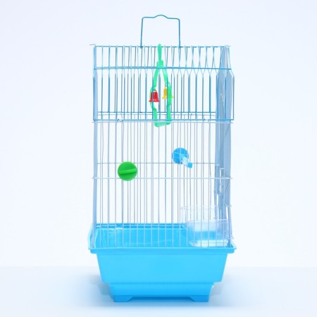 Poultry cell is equipped BD-1/4F, 30 x 23 x 39 cm, blue-2