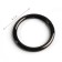 Karabin ring, d = 32/40 mm, thickness - 4 mm, 5 pcs, black nickel color