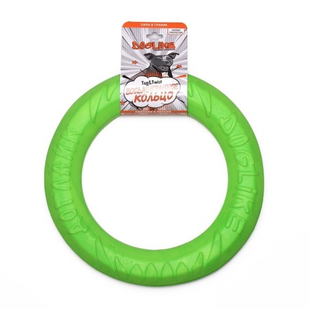 Ring "Loglyik" D-2612, 8-migrated, average ⌀ 28.5 cm, green-4