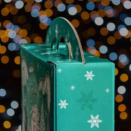 Gift box "Funned city", Maxi briefcase, 37 x 8 x 20.2 cm-4