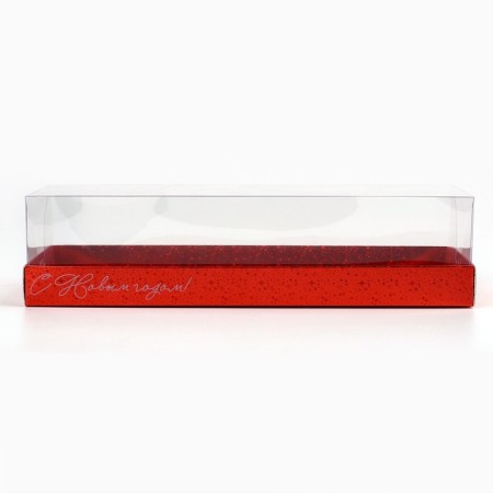 Box for Musser cakes “Happy New Year”, 27 x 8.6 x 6.5 cm, New Year-3
