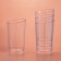 A glass of plastic disposable “conical extra”, 150 ml, transparent