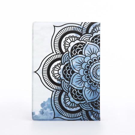 Cover for passport, blue/gray color-1