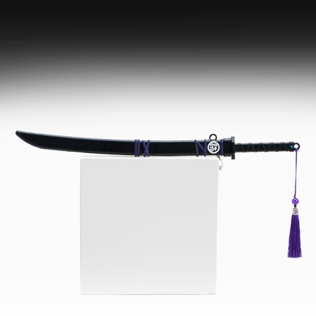 Souvenir weapon suspended mini "Katana Seven", keychain, 39 cm, black-2