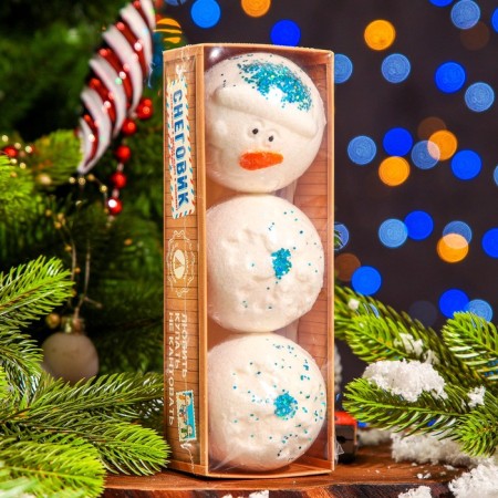 A set of bathtubs "Snowman", 360 g