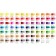 A watercolor art in cuvette, 24 colors x 2.6 ml, gamma "Old Master" with a brush, 200622_0224