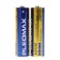 Battery Alkalin Pleomax, AA, LR6-10BL, 1.5V, blister, 8+2 pcs.