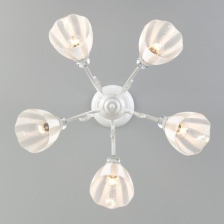 Floranse chandelier, 5x60W E27, white color-4