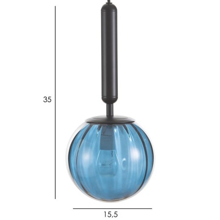 Bayerlux lamp "Javier" E14 40w Black-Sino 15x15x35-185 cm-5
