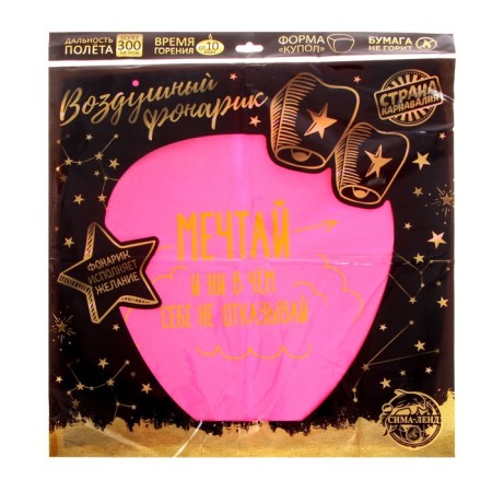 The flashlight of the desires "Dream" Dome, pink-4