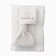Knitted bandage for a girl crumb I, rr 17 cm, milk
