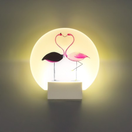 Scrap "flamingo" LED 6W 4000k white 19.5x6x19.5 cm-2