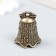 Bool of Brass "Zen" 2.5x2.5x3.5 cm