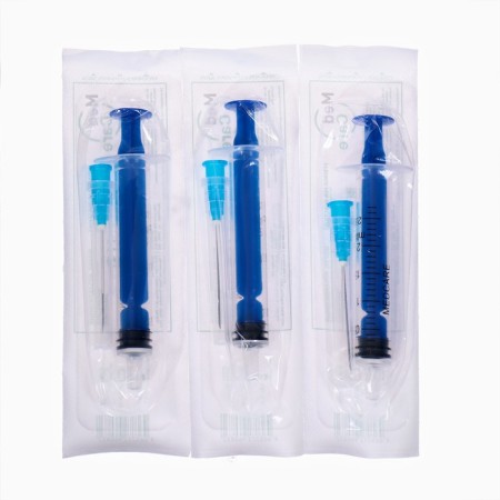 Injection syringe Medcare 3-component 2 ml with a needle of 0.63x32 mm (23GX1 1/4 ")-2