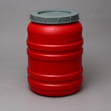 Food barrel, 50 l, neck 27 cm, with a lid, color mix-9
