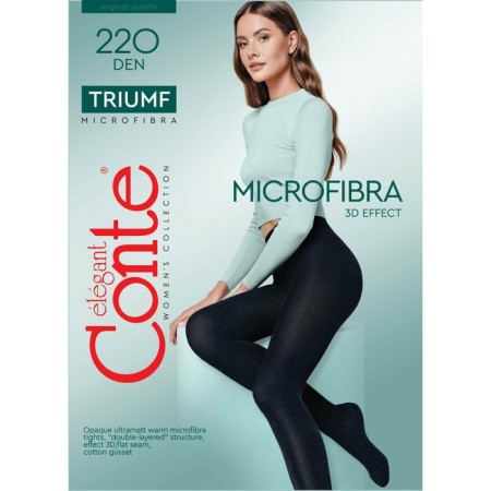 Women's tights Triumf, size 4, color mocca-3