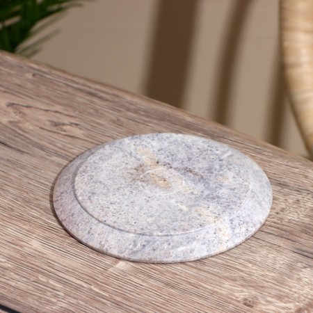 Stand for incense "Flower" stone 12.5 cm-3