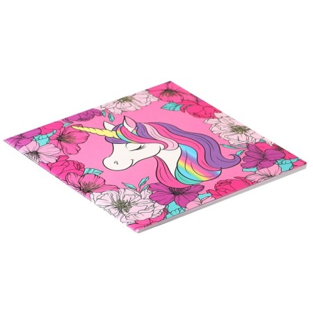 Cleaning set, notebook, sharpener, eraser, pencil, scissors, Minnie and unicorn-9